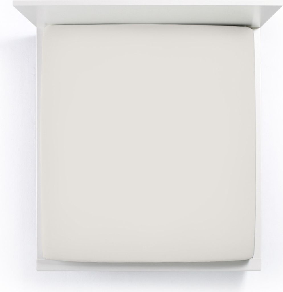 Bella Gracia La Piccola Spannbettlaken für Topper bis 7-10cm Farbe Perlgrau Größe 200x210-220