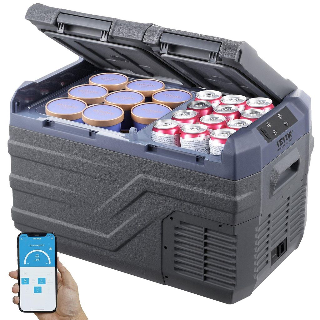 Nevera portátil VEVOR de 25 litros, refrigerador dual con Imagen del producto 