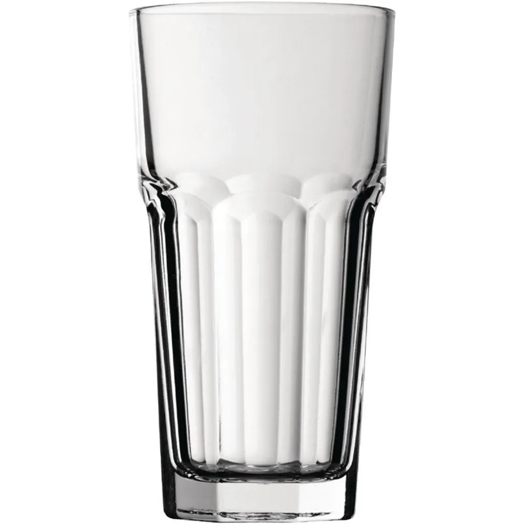 Bicchieri da long drink semi-tubolari Utopia Casablanca, marcati CE, 28,5 cl (12 pezzi)