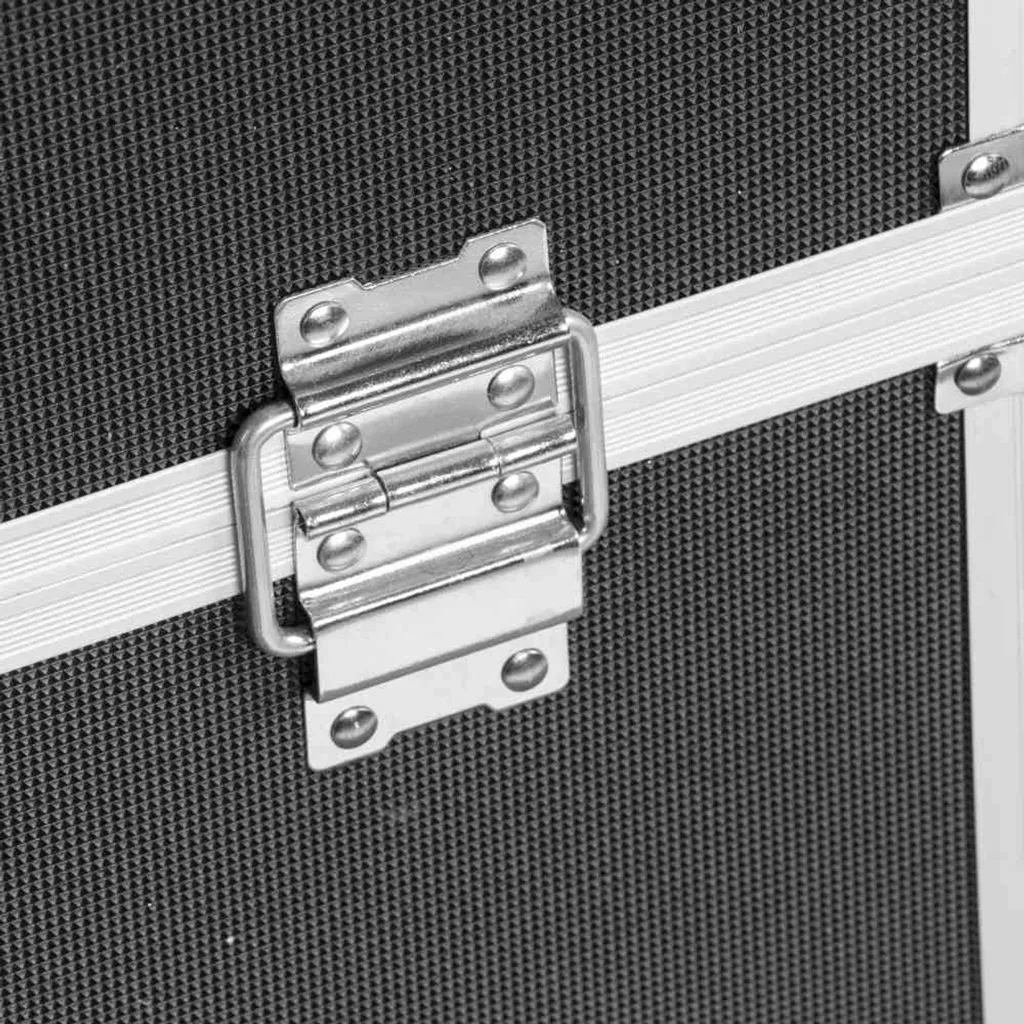 Mallette de transport aluminium renforcée 450x225x300mm accès rapide