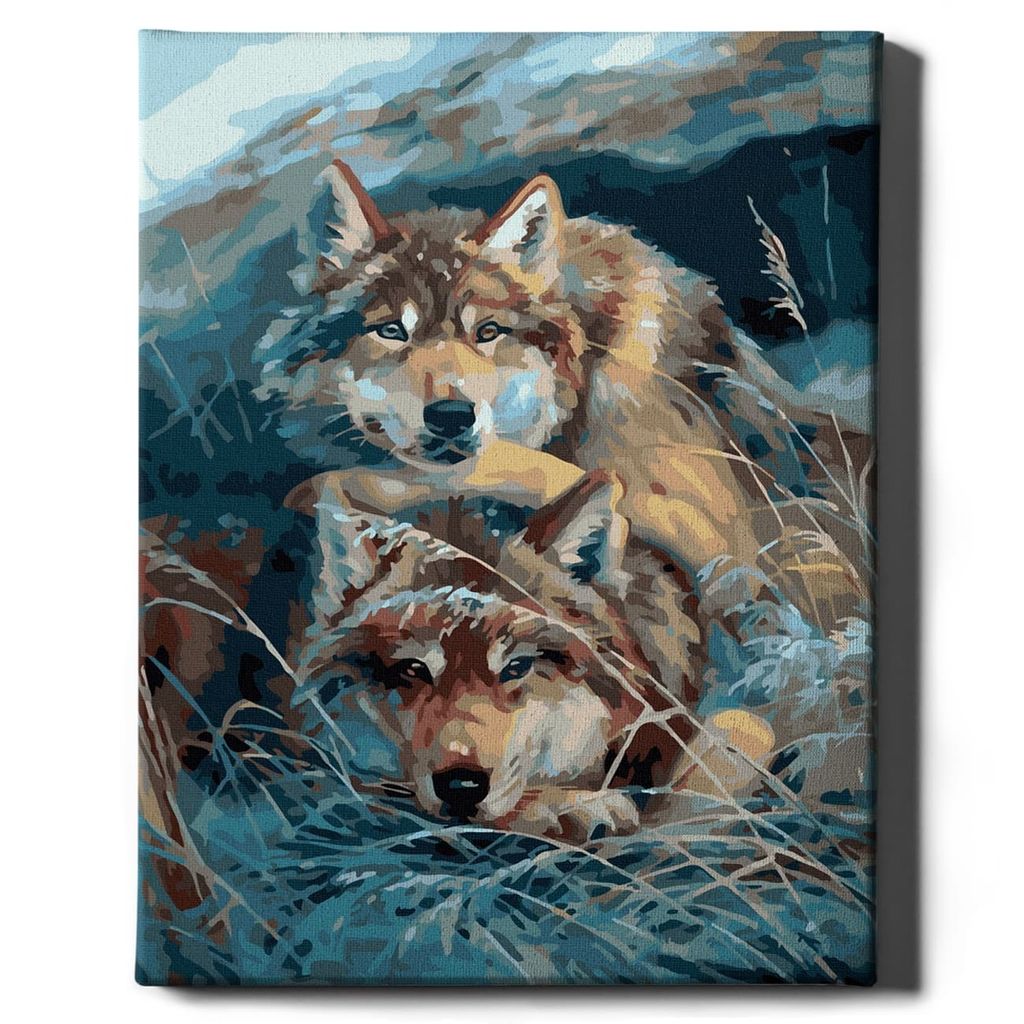 Ach, umění! - Sada pro malování podle čísel - 40x50cm, s Obrázek produktu 