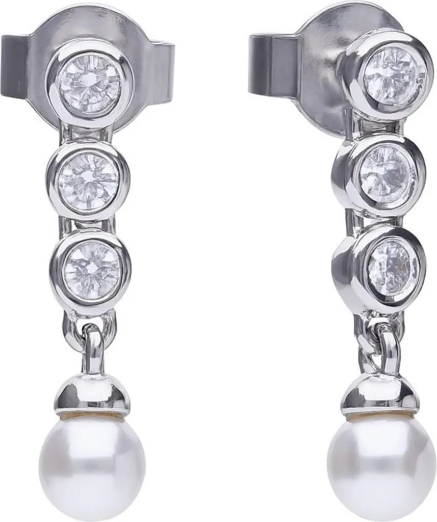 Gioielleria Diamonfire 6218571111 Orecchini con Perle e Zirconi