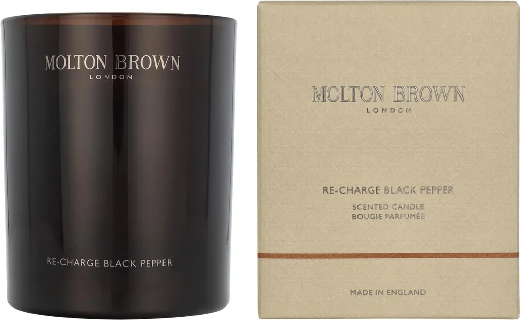 Créer une Ambiance Relaxante avec la Bougie Molton Brown Black Pepper 190g