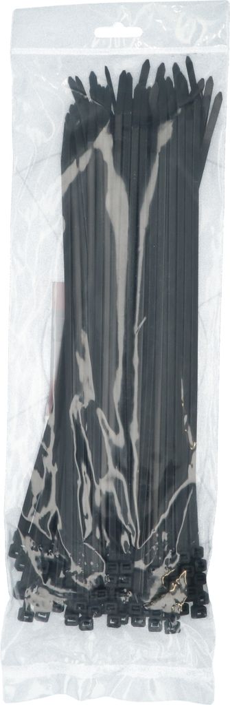 Womi Kabelbinder 300x4.8mm schwarz 100 Stück