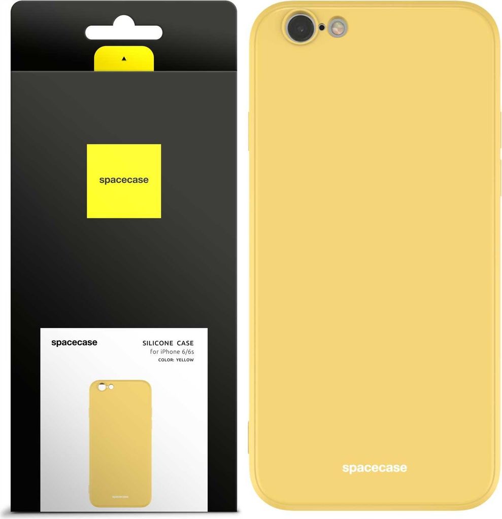 Spacecase Silikonhülle iPhone 6/6s gelb