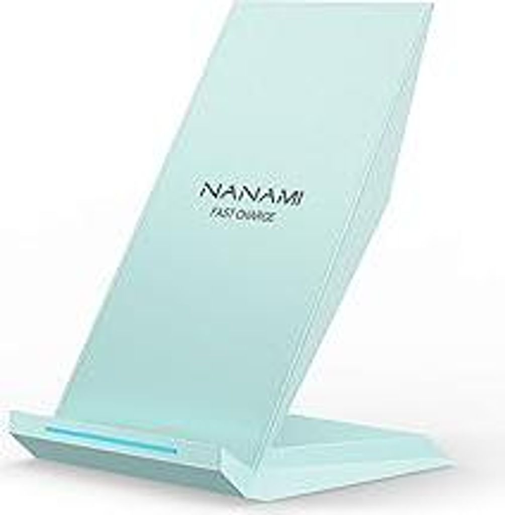 NANAMI Fast Wireless Charger, Induktive Ladestation für Apple iPhone 17 16 15 14 13 12 Pro 11 XS Max XR X 8 Plus, Kabelloses Ladegerät Qi Phone H...