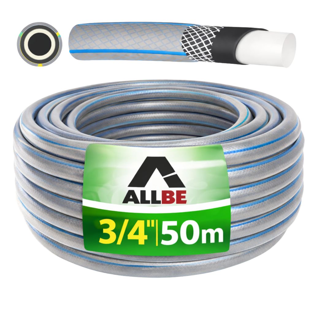 Gartenschlauch 4 lagig 3/4" Zoll 50m  Schlauch Produktbild 