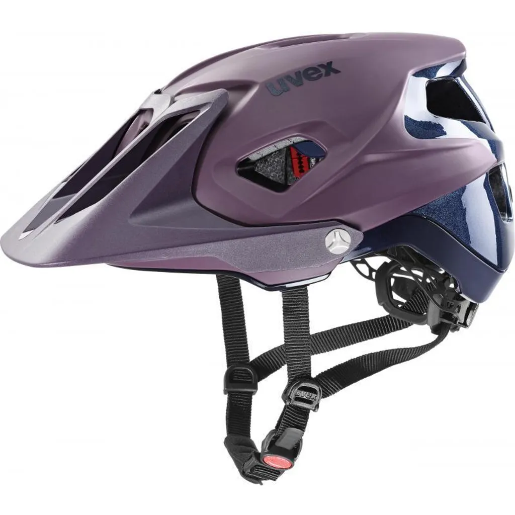 Casque Uvex Quatro Integrale Bleu Prune, Taille 56-61 cm : Confort et Sécurité