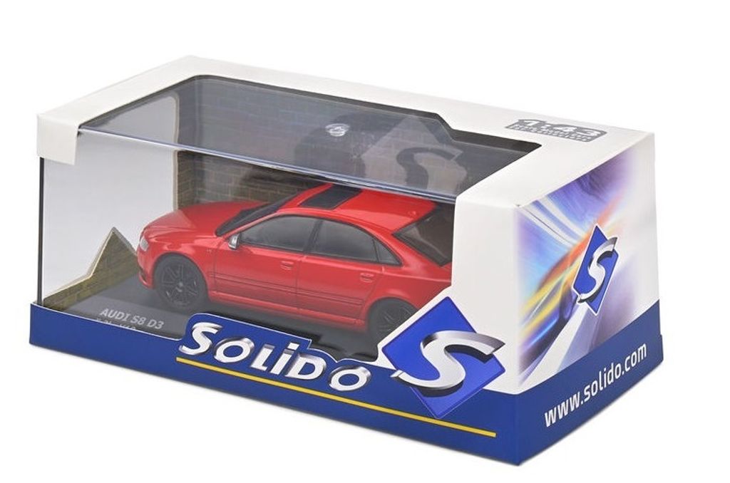 Solido Modellauto Maßstab 1:43 Audi S8 D3 rot 2010 S4313304 Produktbild 1