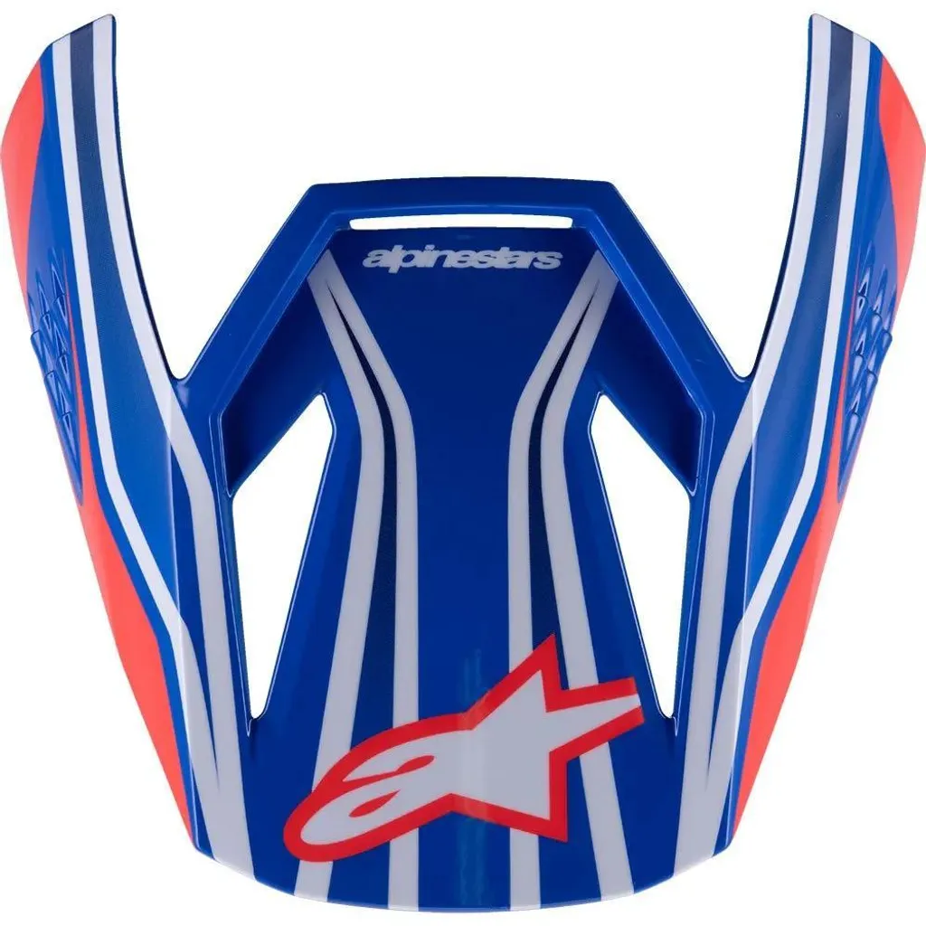 Visière Alpinestars SM3 Wurx Bleu pour compétition MX et enduro