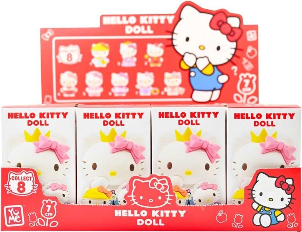 Hello Kitty Dress Up Diary 7Cm Figurine Collection Assorted Produktbild 