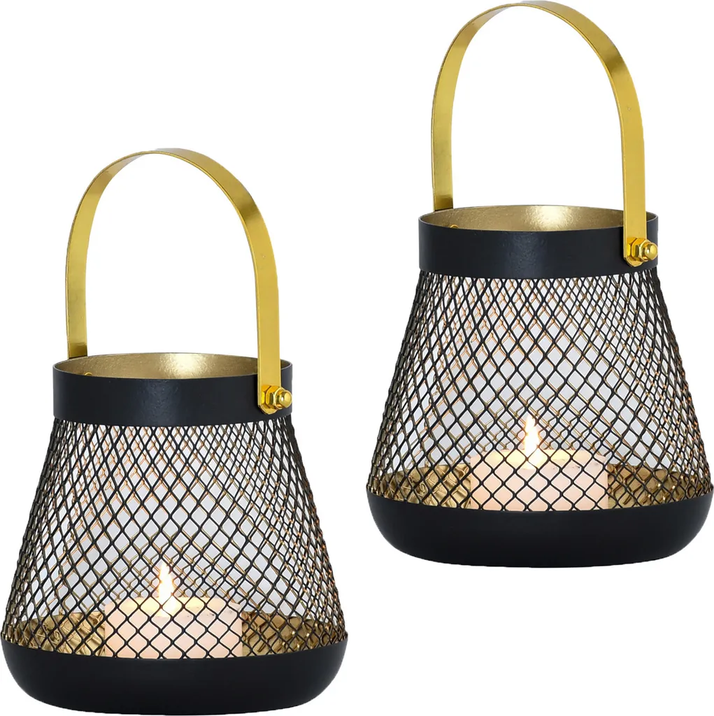 Paire de chandeliers scandinaves Sando en aluminium brossé minimaliste