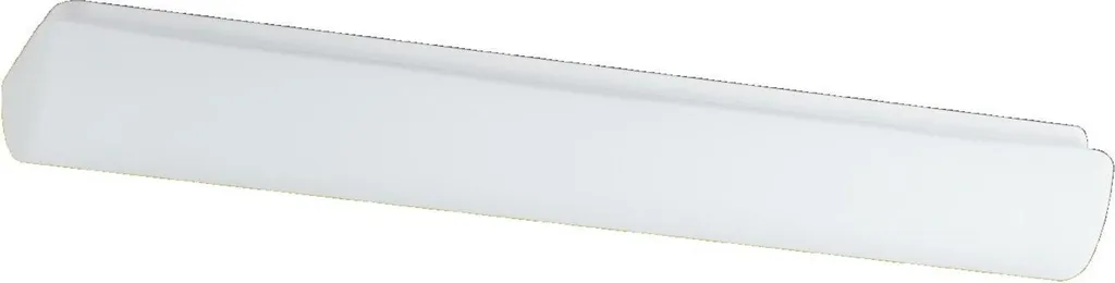 Plafonnier LED OSMONT SYLVIA 1 SYL51420 en verre blanc IP44 3000K 18W