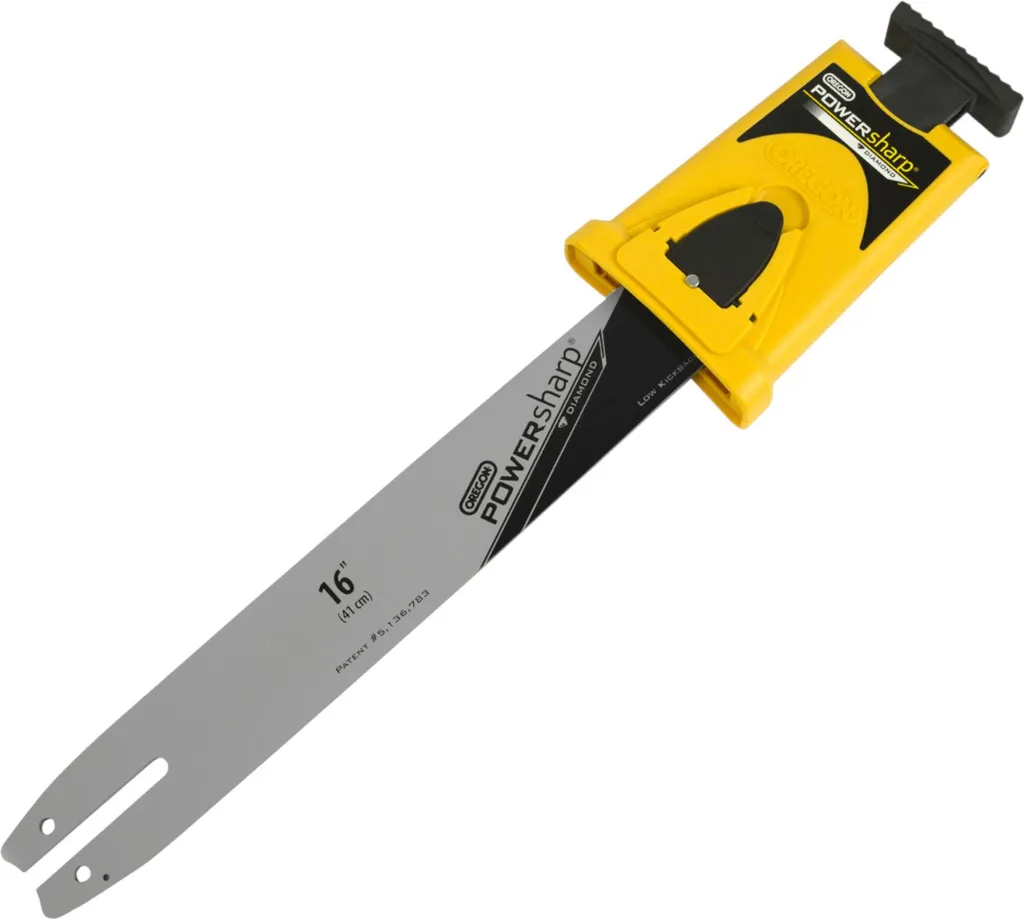 Guide-chaîne 40cm avec Affûteur de Chaîne de Tronçonneuse Oregon A041