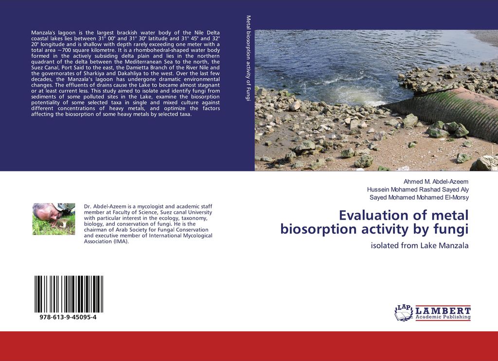 Evaluation of metal biosorption activity by fungi