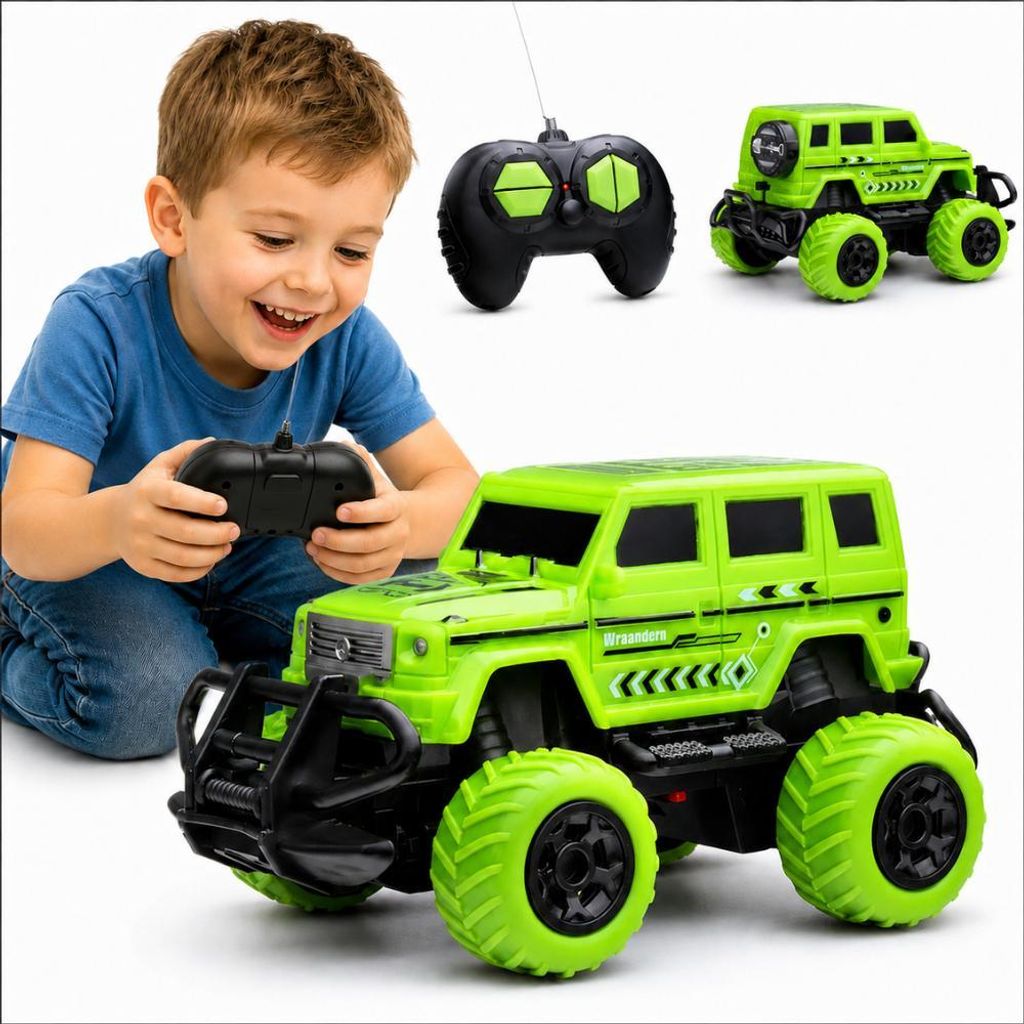 Woopie Rc Jeep Cross-country led-afstandsbedieningsauto Productafbeelding 