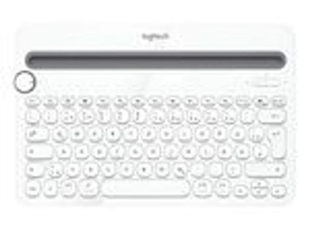 Logitech K480 Clavier Bluetooth Blanc : Tapez sur 3 Appareils à la Fois - 6