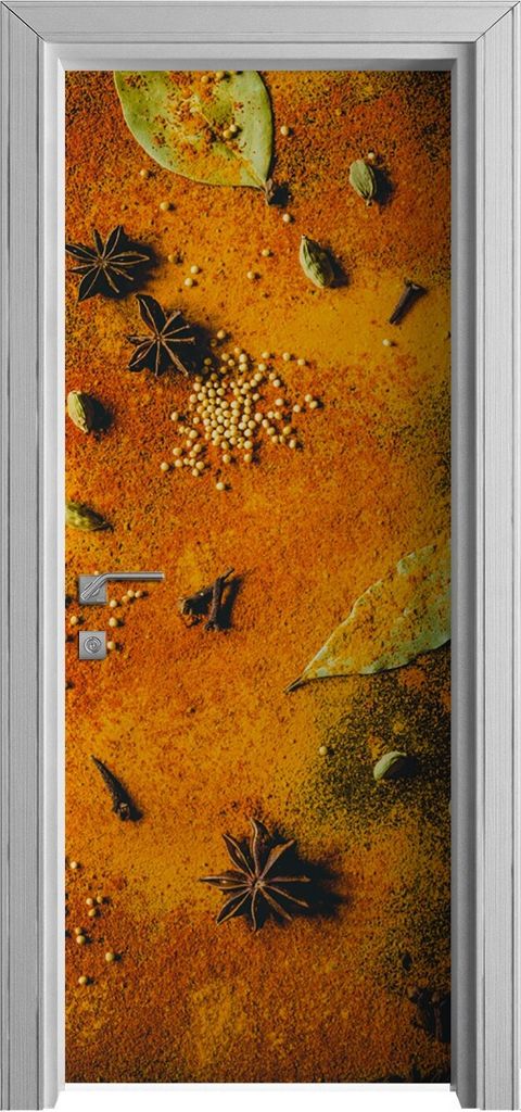 Tür Selbstklebende 80x210 cm Türfolie Türtapete Klebefolie Produktbild 