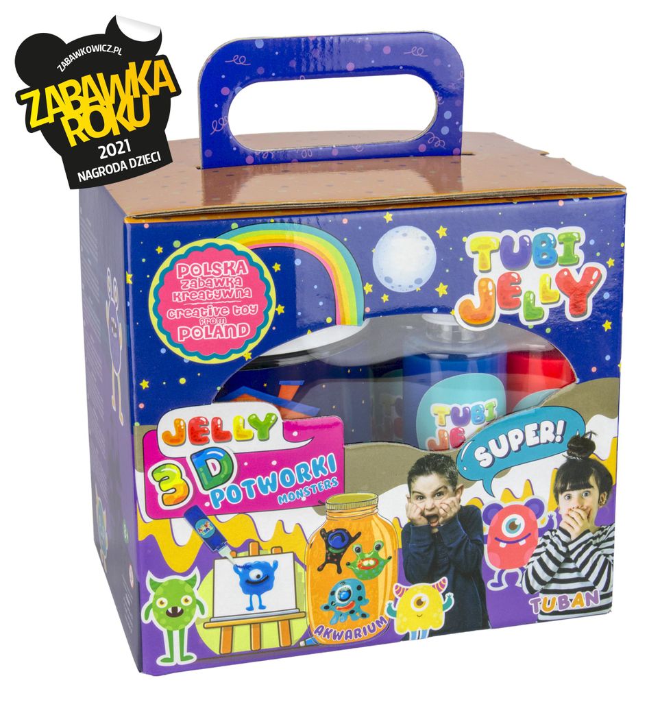 Tuban Tubi Jelly Set, Modellierlehm für Kinder, 3 Jahr(e), Produktbild 