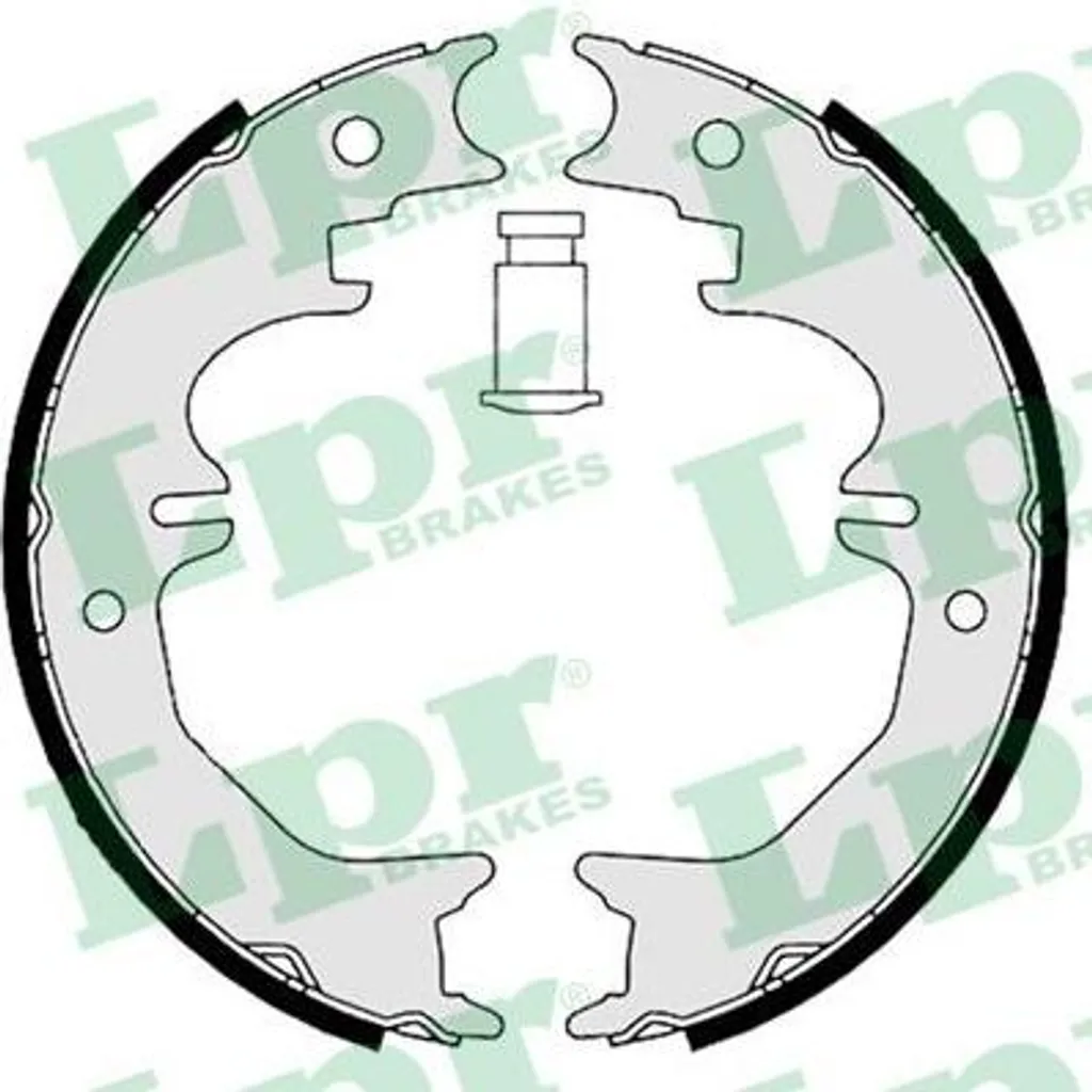 Jeu de mâchoires de frein LPR 08850 - Compatible Land Cruiser OE 4655060050