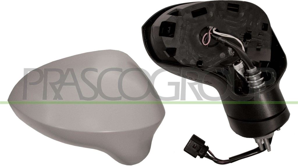 PRASCO ST4247323 - OE 1P1857508H Außenspiegel, rechts für Leon (1P1)