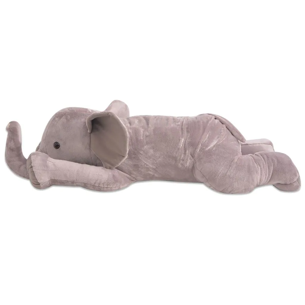 Éléphant en peluche 95 cm pour chambre d'enfant - Déco et doudou géant