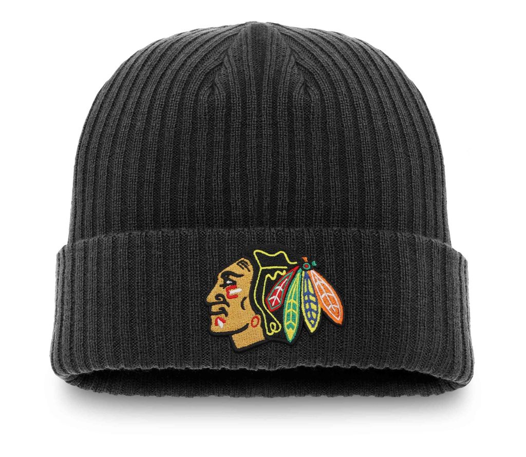Fanatics Beanie Wintermütze - CORE CUFF Chicago Blackhawks Produktbild 