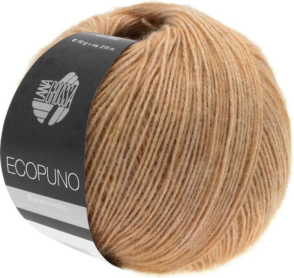 Lana Grossa Ecopuno 032 Camel 50g