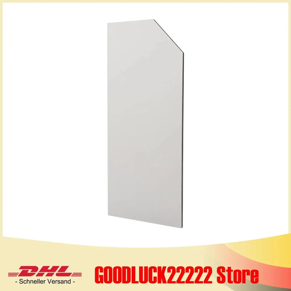 Cloison de séparation pour urinoir gris clair montage mural 40x90cm