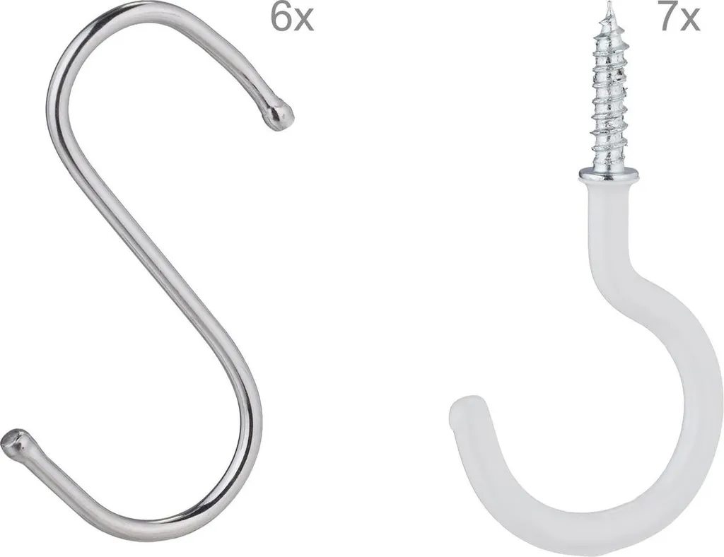 Suspensions macramé robustes lot de 7, design artisanal en coton bio