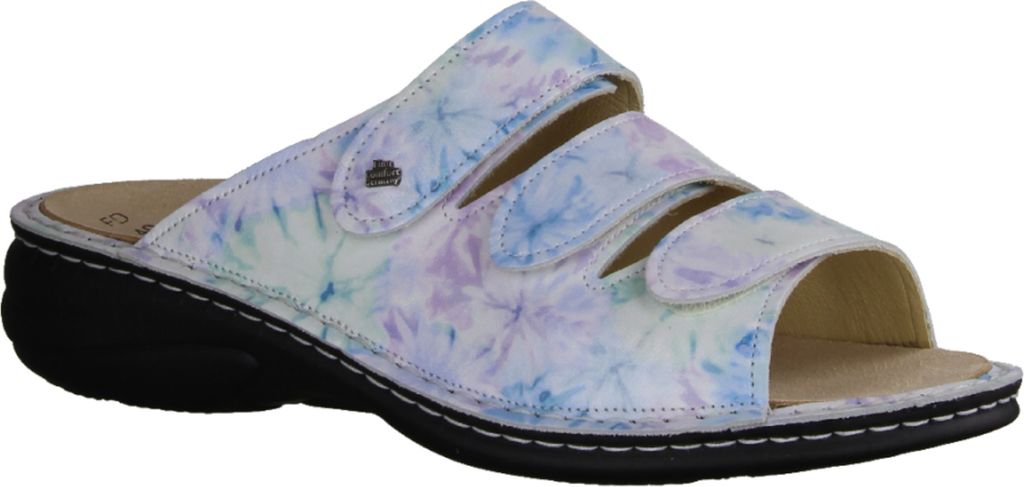 Finn Comfort Hellas Damenpantolette, Leder, Sky (Blau), Produktbild 