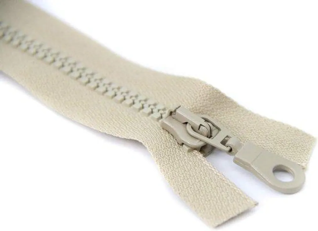 Cache-vis en plastique beige foncé 5mm divisible Klem de 55 cm
