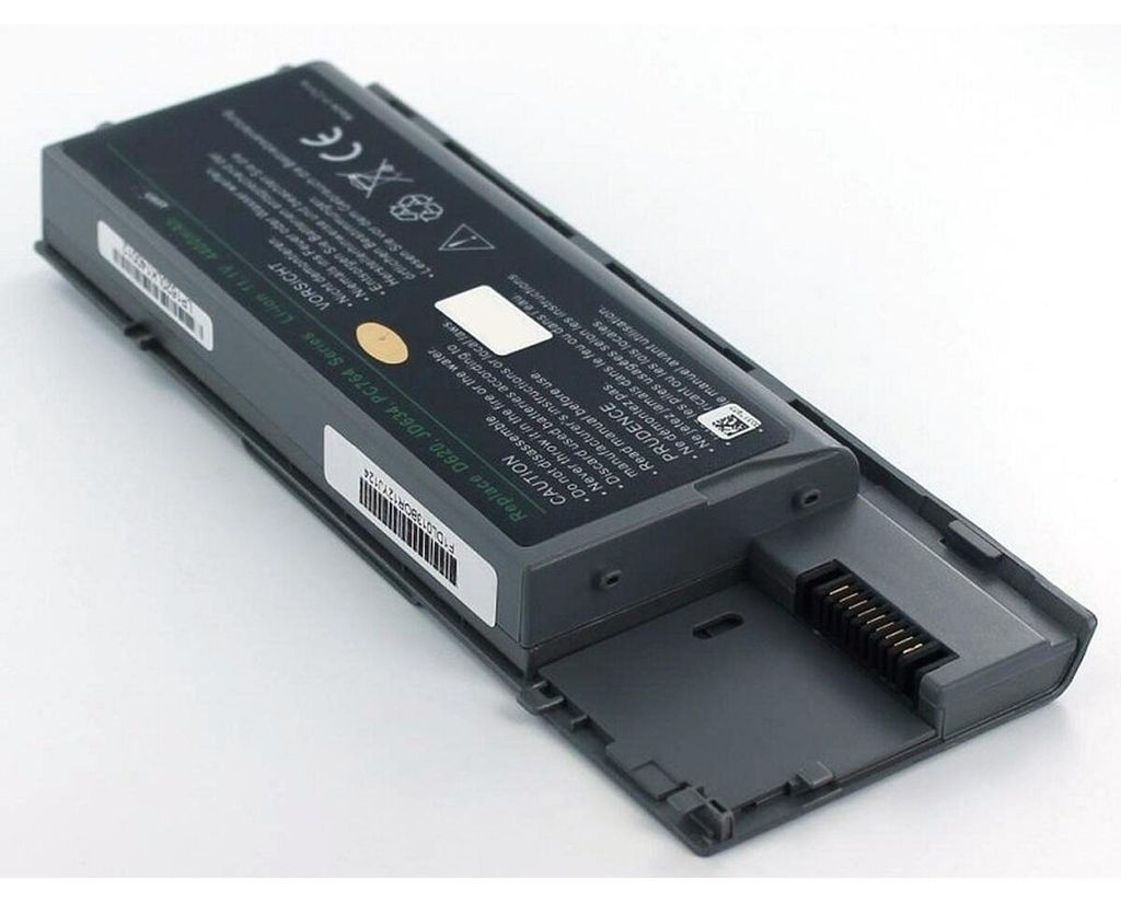 Akku für Dell Latitude D620 PP18L Li-Ion 11,1 Volt 4400 mAh grau.
