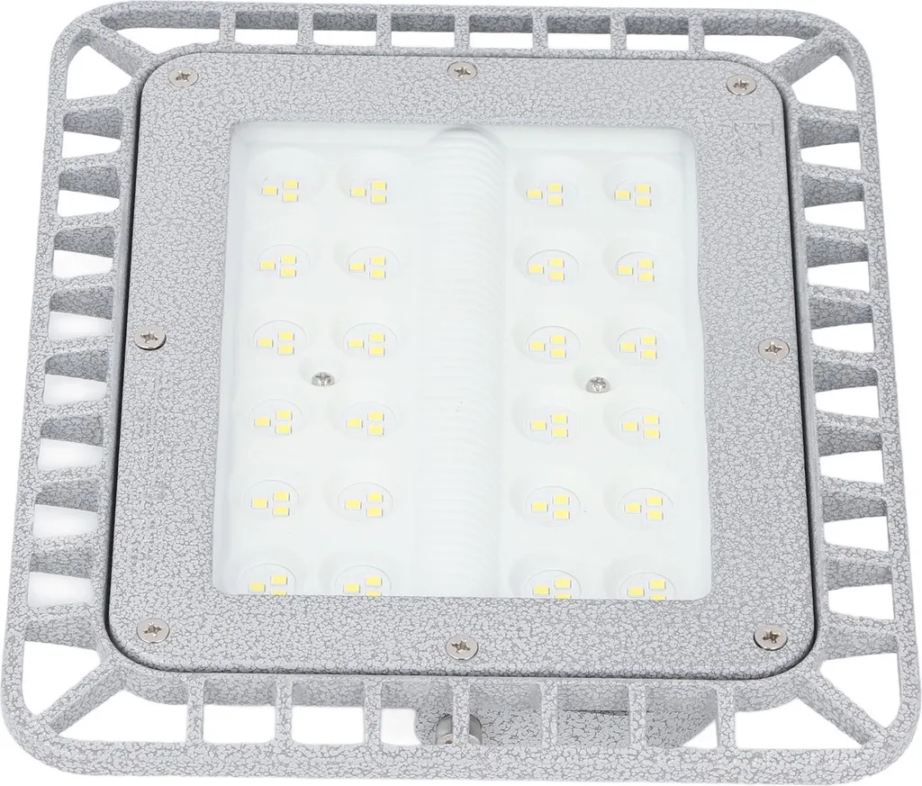 Éclairage de plafond pour entrepôt LED 50W IP66 Robuste Gris Marbre - 4
