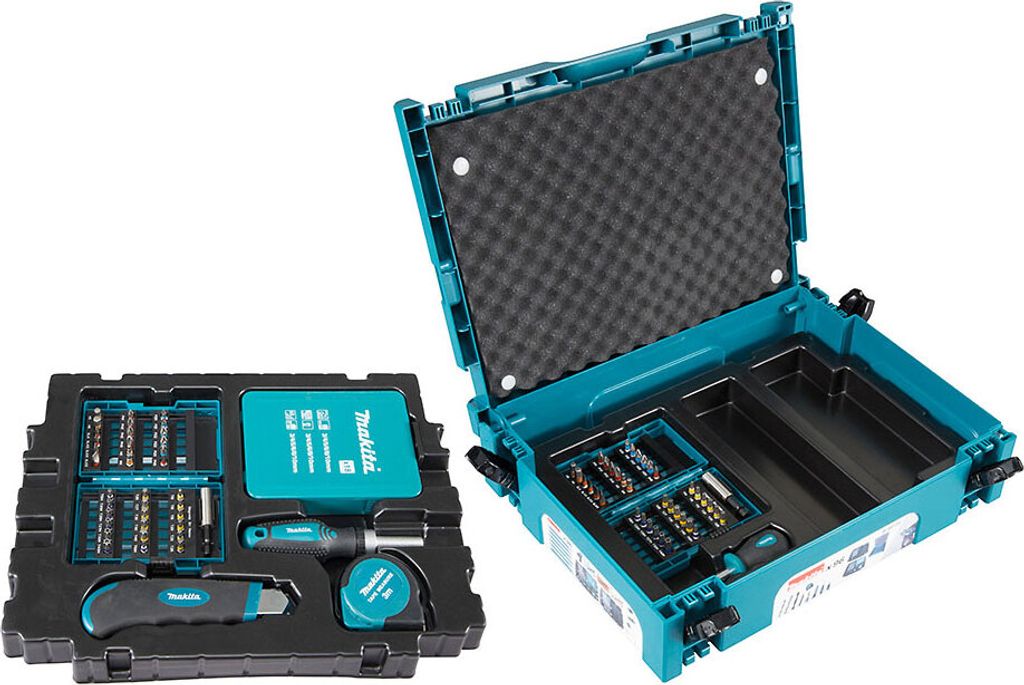 Makita B-49725 Bit und Zubehör Set 96 teilig Produktbild 