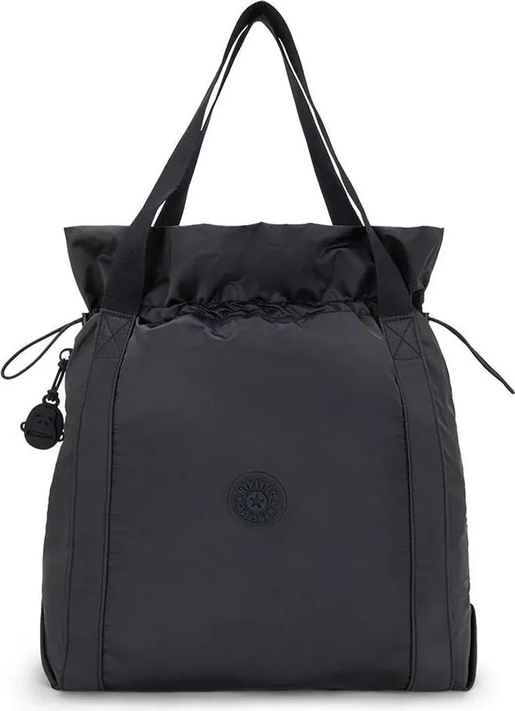 Sac Fourre-Tout Kipling Elmar 18L Noir - Idéal Travail, Cours et Voyages