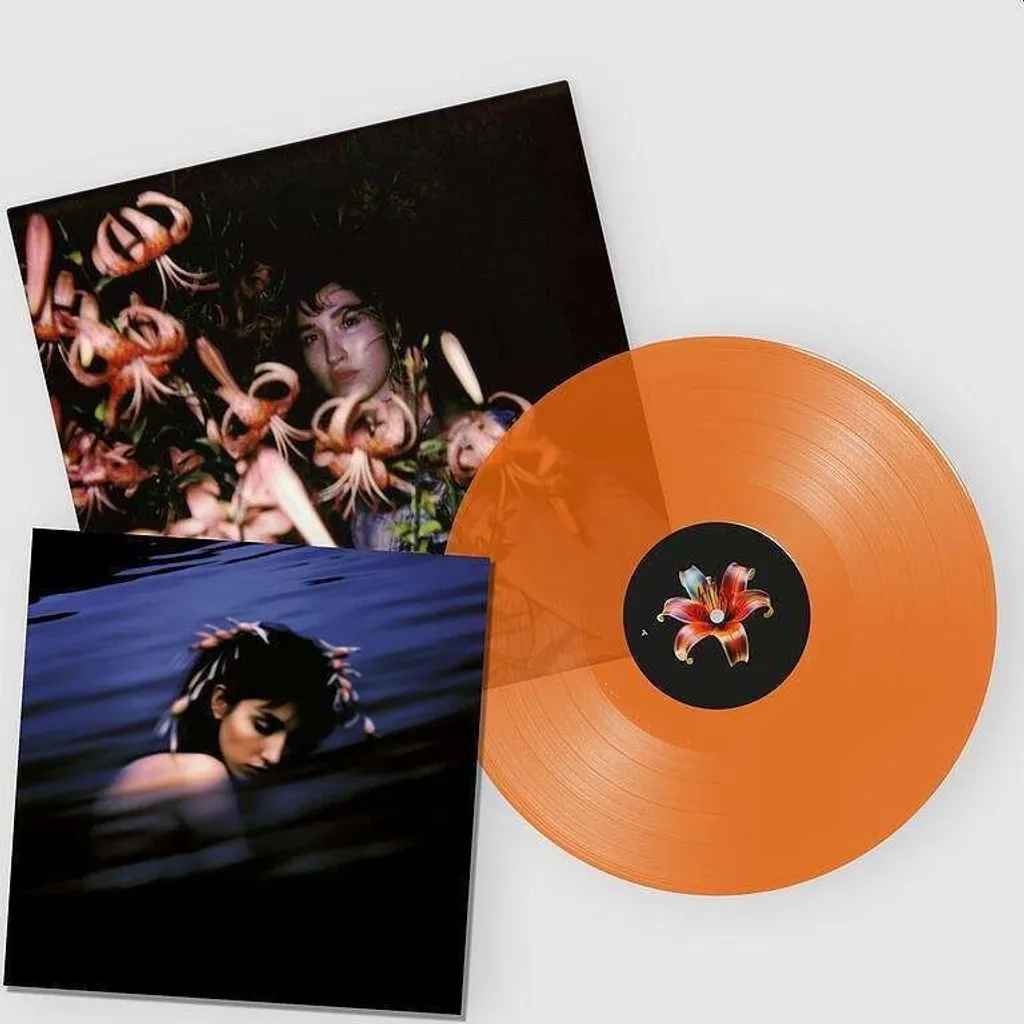 Disque Vinyle Shirley Hurt de Sophia Ruby Katz Coloris Orange Translucide