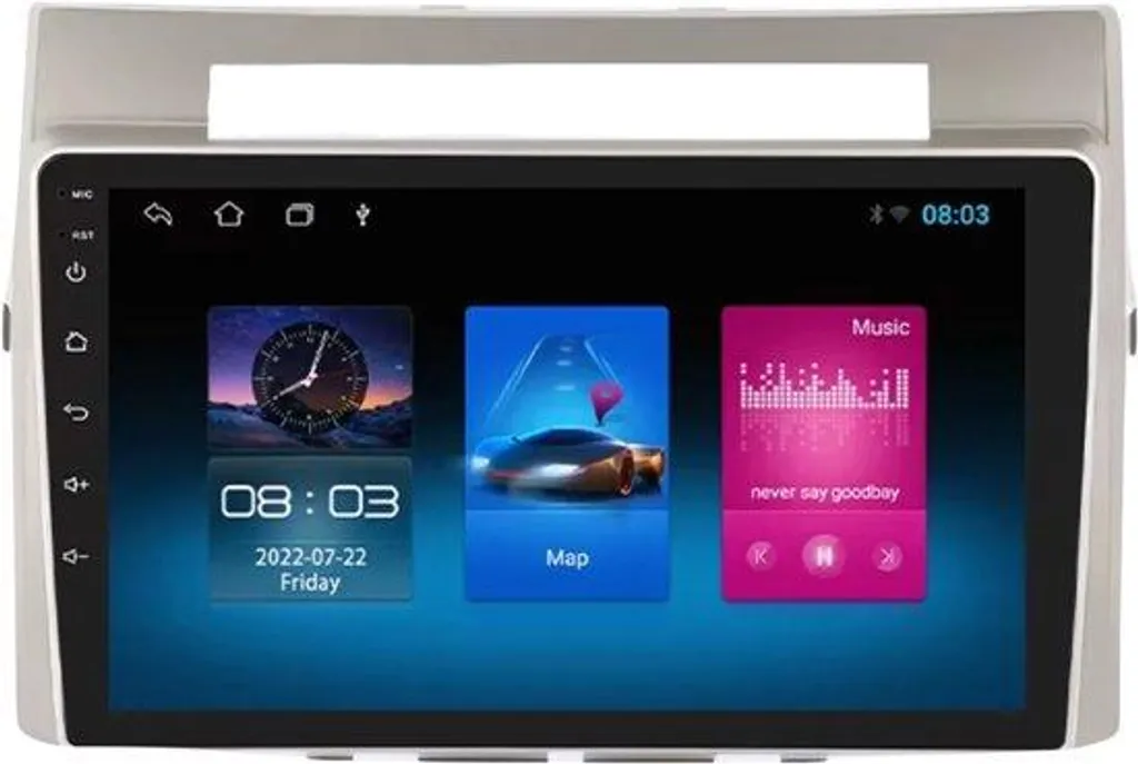 Autoradio Android Auto Toyota Corolla Verso AR10 - Main libre et GPS