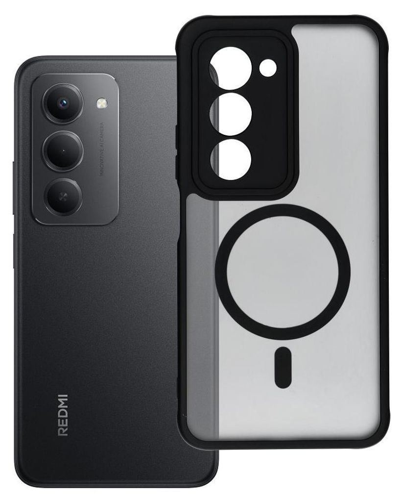 Case passend für Xiaomi Redmi 15 4G / 5G (171,1mm) Full Matte Mag Cover kompatibel mit MagSafe black