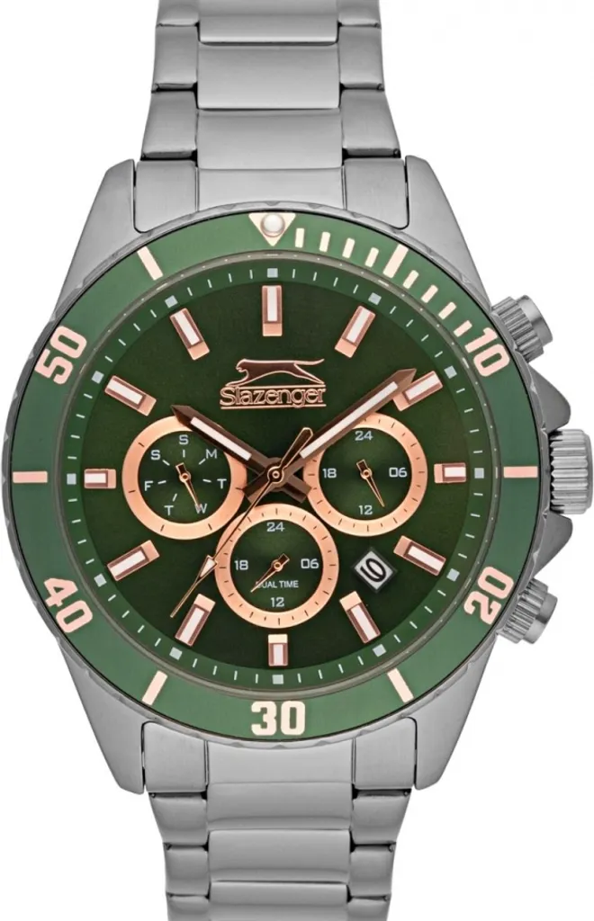 Montre Homme Lisible et Robuste Slazenger SL.09.2091.2.03 en Acier