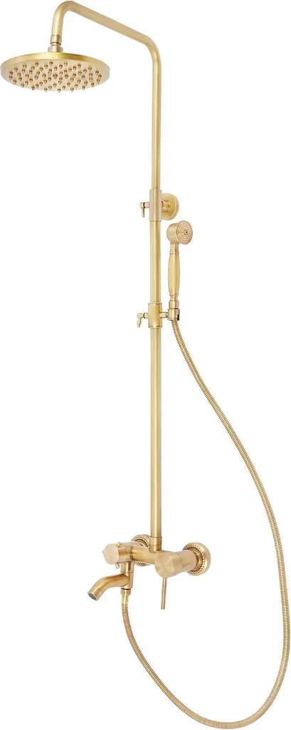 Pack douche vintage anti-corrosion montage rapide sur raccords standard