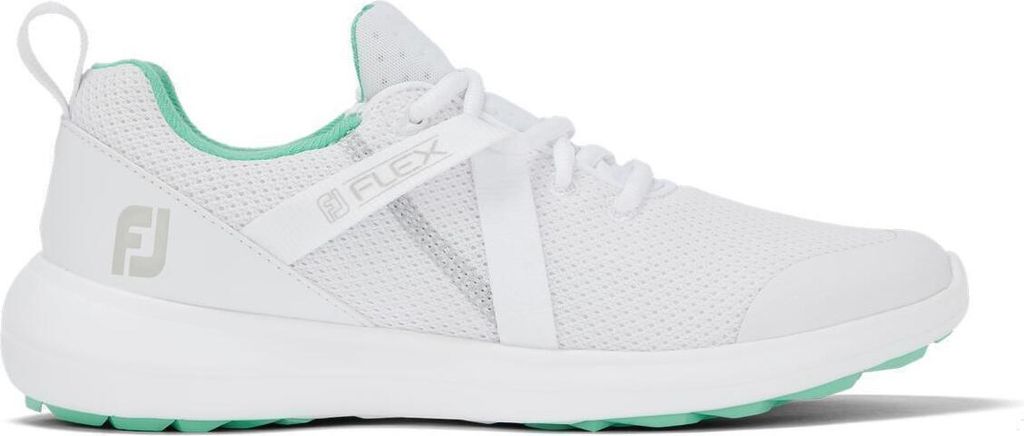 Footjoy Flex Golfschuh Damen Weiß/Jadegrün 37