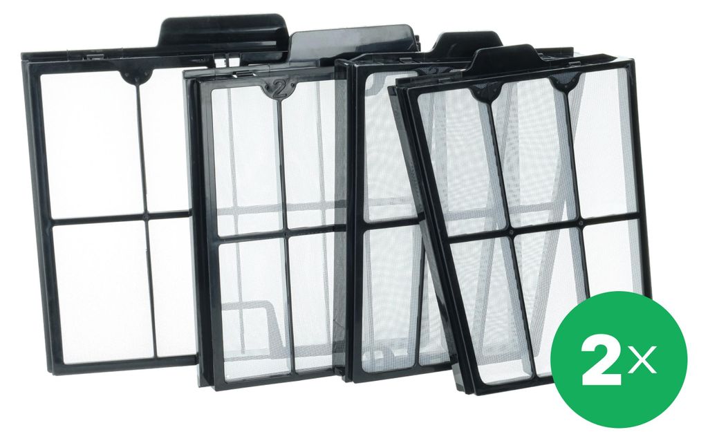 vhbw 4x Grobstaubfilter kompatibel mit Dolphin Triton PS, PS Plus Poolsauger, Poolroboter - Grobfilter, 22 x 19,7 x 7,5 cm