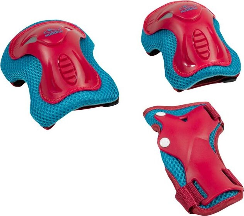HUDORA Protektoren Set Kids XS berry