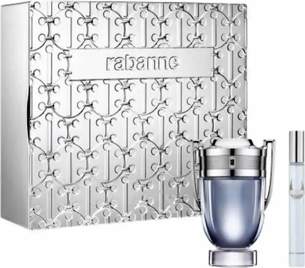 Rabanne Invictus Set EDT 100ml + 20ml | Profumo Uomo Vittoria Originale - 5