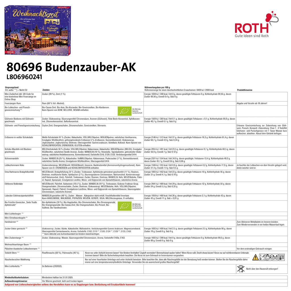 ROTH Budenzauber Adventskalender Produktbild 5