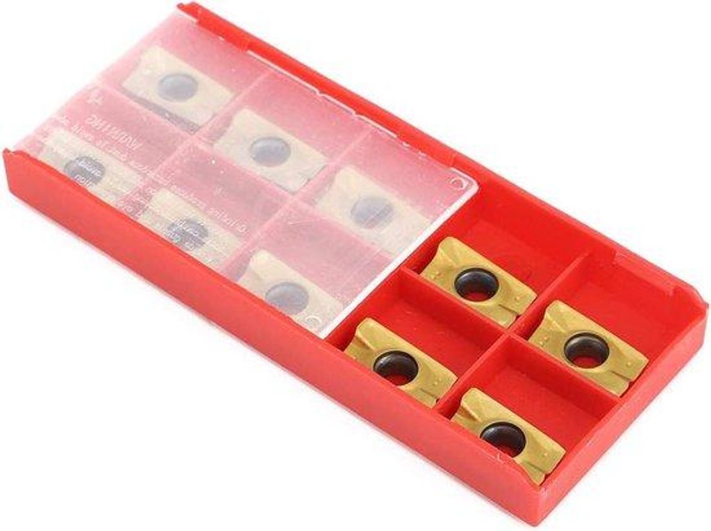 Hartmetall-Drehwerkzeuge - 10-teilig für Holzbearbeitungsmaschinen - Frezset APMT1604.