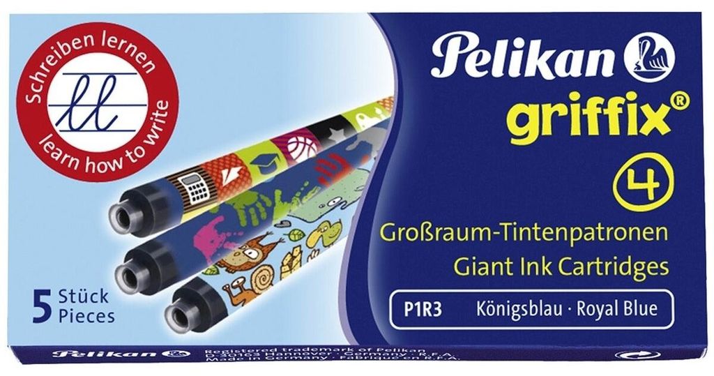 Pelikan Griffix, Blau, Mehrfarbig, Füllfederhalter, 5 Produktbild 