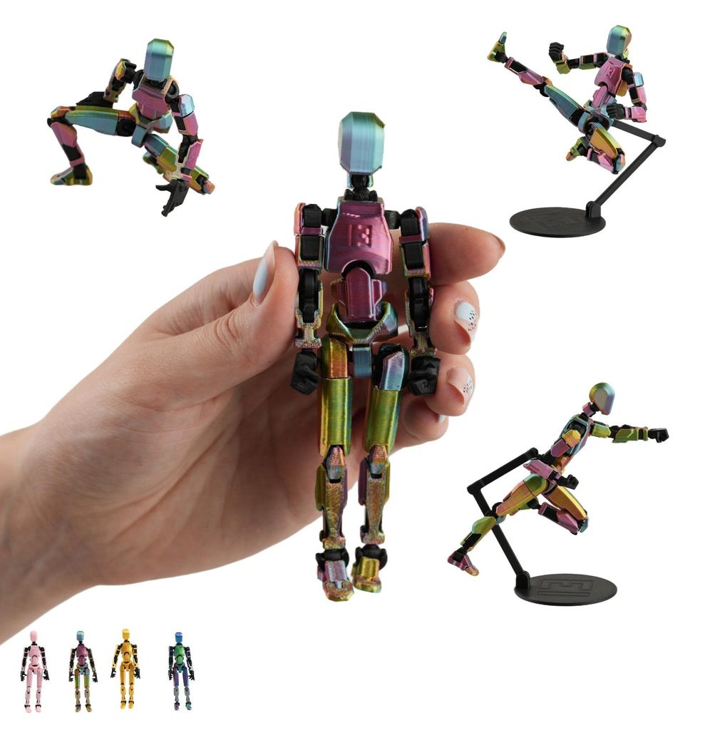 Figurine articulée Dummy 13 à assembler, pantin mannequin Image du produit 