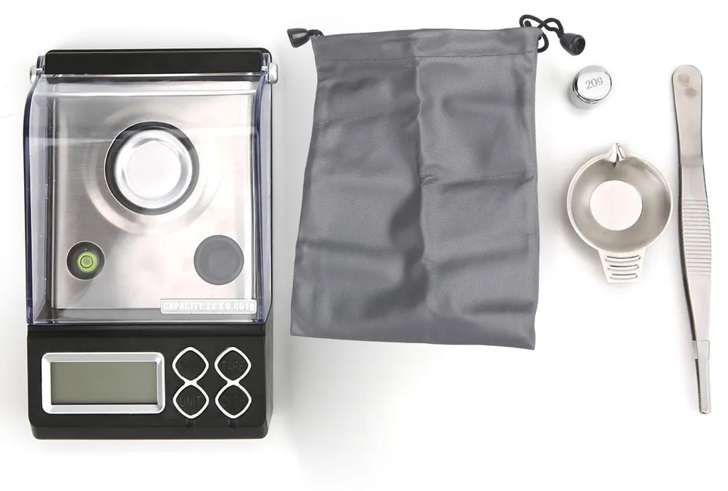Balance milligramme électronique haute précision 20g pour la joaillerie